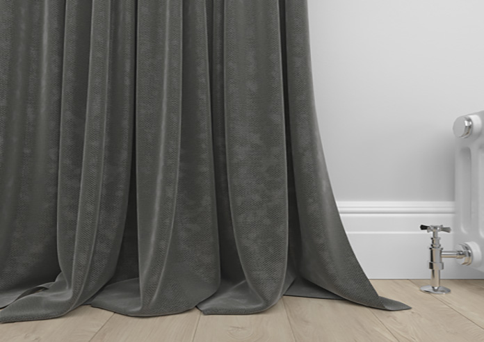 Oleander, Charcoal - Made to Measure Curtains - Image 6